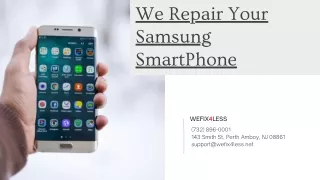 Samsung Smartphone Repair Perth Amboy