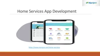 home services app development