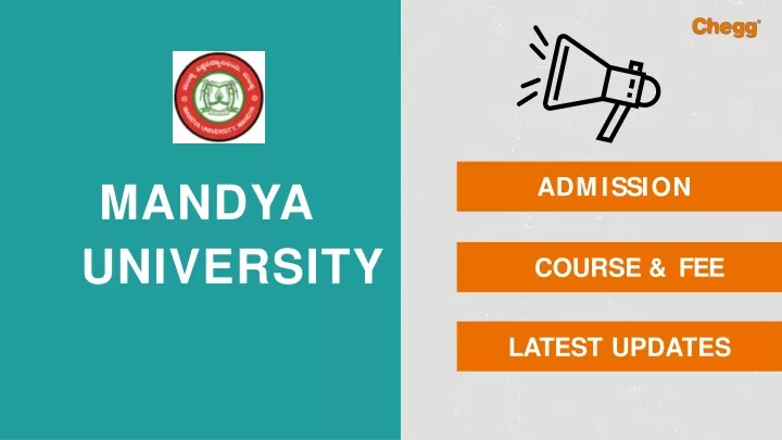 mandya university