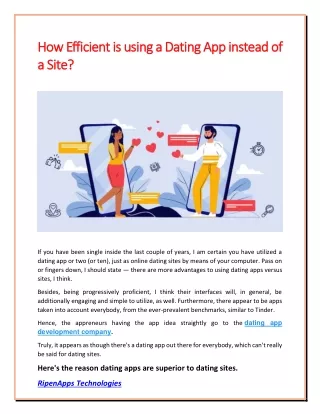 how efficient how efficient is using a dating
