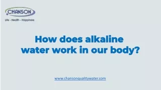 Chanson Water | Alkaline Water ionizer Machine Manufectuer