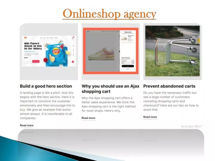 onlineshop agency