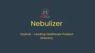 Nebulizer Machine Manufacturers ,Suppliers and Dealers in India