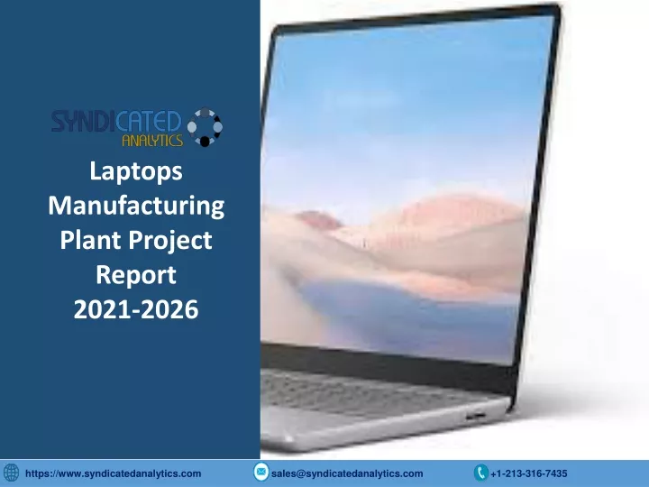 laptops manufacturing plant project report 2021
