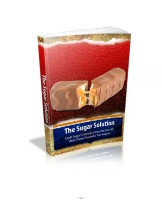 The Sugar Solution  for diabities