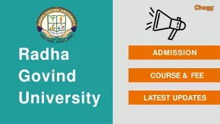 Radha Govind University