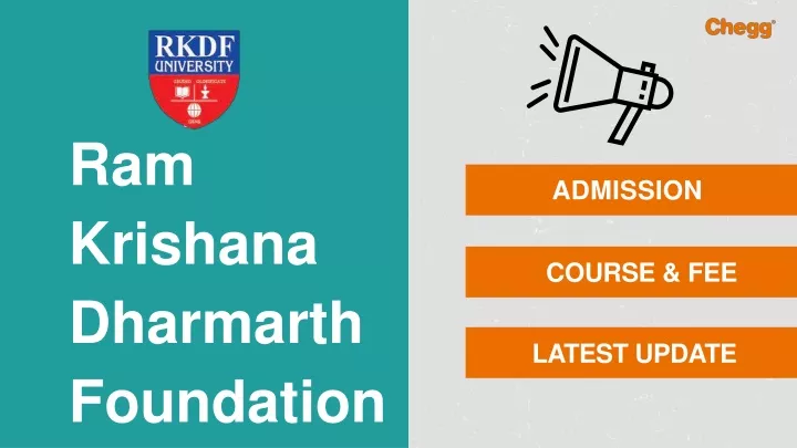 ram krishana dharmarth foundation university