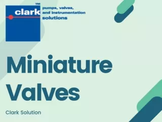 Miniature Valves