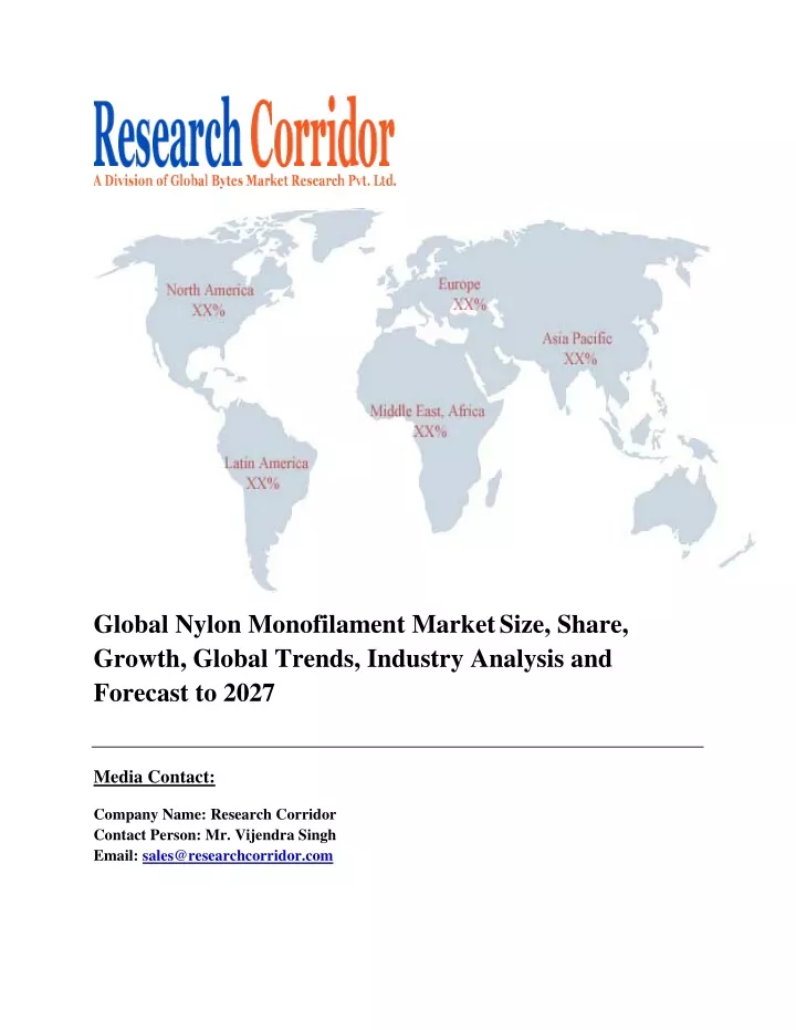 global nylon monofilament market size share