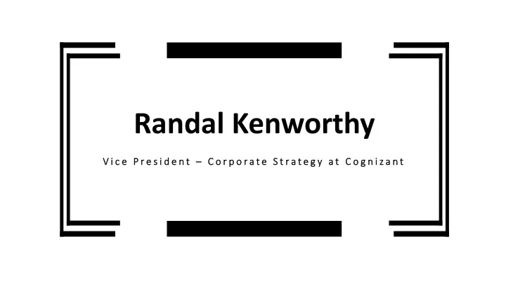 randal kenworthy