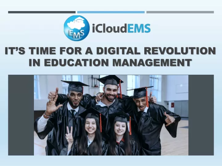 it s time for a digital revolution in education management