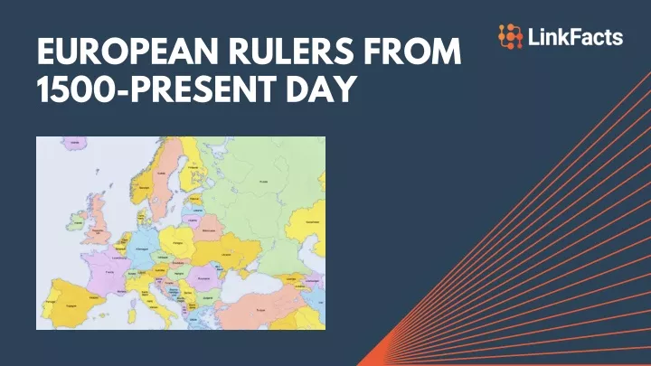 european rulers from 1500 present day