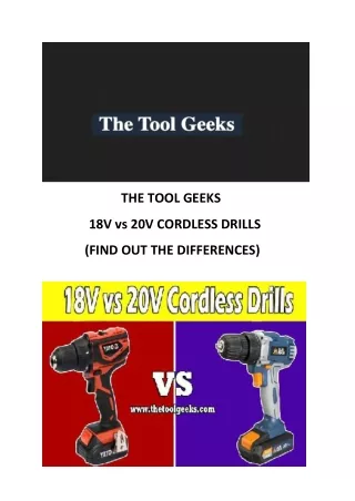 the tool geeks