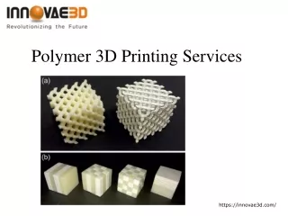 Find Polymer 3D Printing Services in Pune, India
