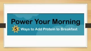 Power Your Morning