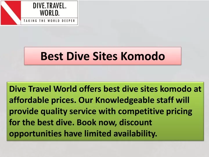 best dive sites komodo