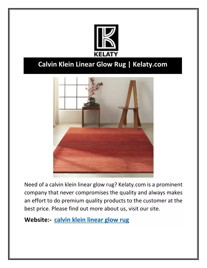 calvin klein linear glow rug kelaty com