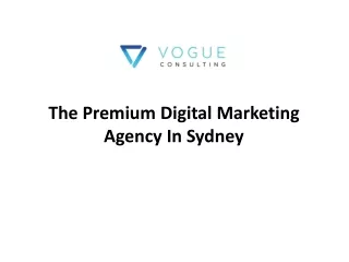 Digital Marketing Agency in Sydney