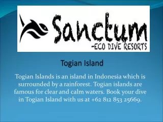 Togian Island