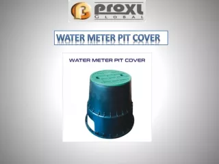 water meter pit cover