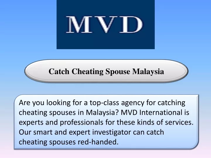 catch cheating spouse malaysia