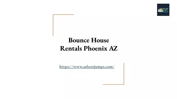 bounce house rentals phoenix az