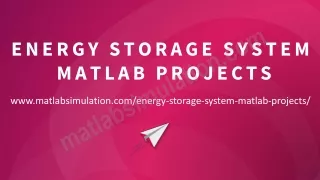 energy storage system matlab projects