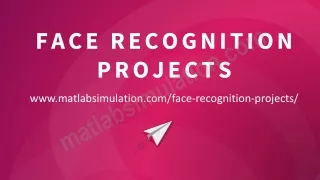 face recognition projects