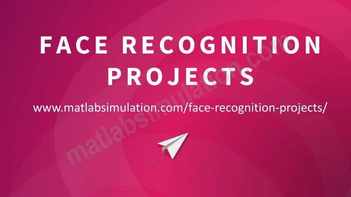 face recognition projects