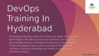 Devops training in hyderabad