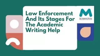 law enforcement and its stages for the academic