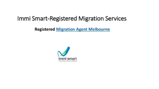 Registered Migration Agent Melbourne | Immi Smart