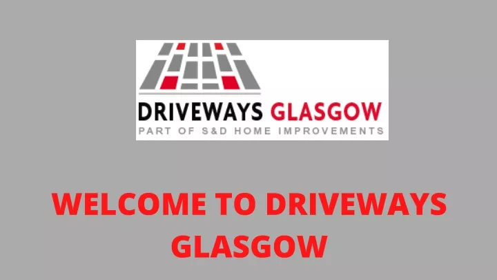 welcome to driveways glasgow