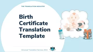 the translation industry
