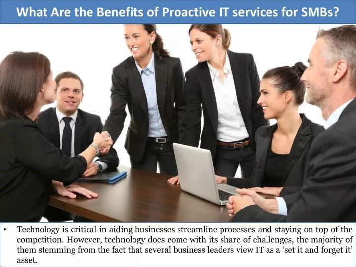 what are the benefits of proactive it services for smbs