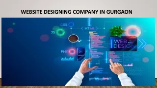 Web Designing Agency in Gurgaon