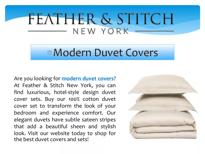 modern duvet covers