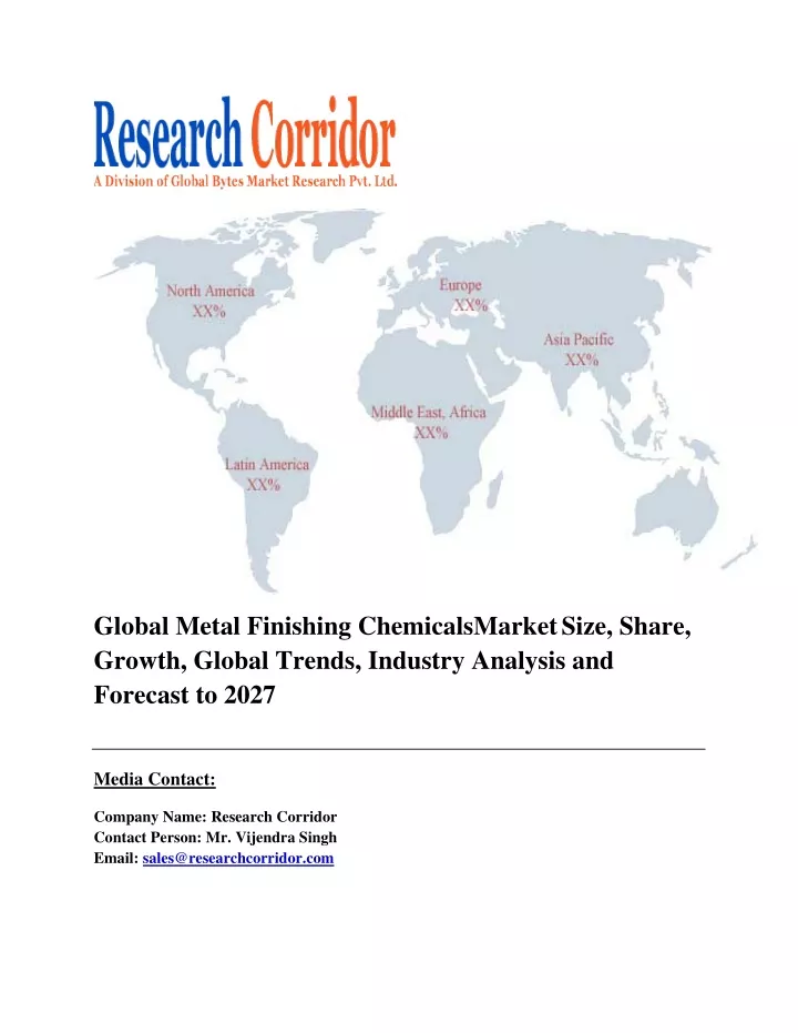 global metal finishing chemicalsmarket size share