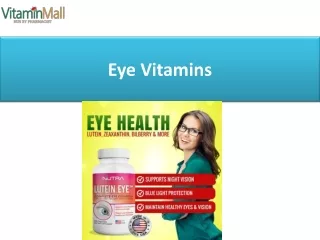 eye vitamins