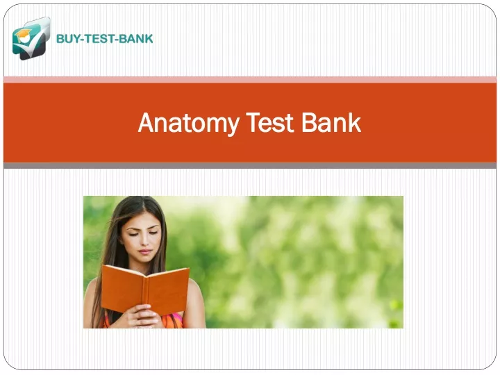 anatomy test bank