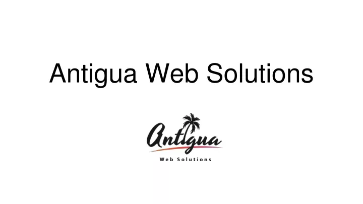 antigua web solutions