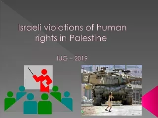 Israel violations of human rights in Palestine