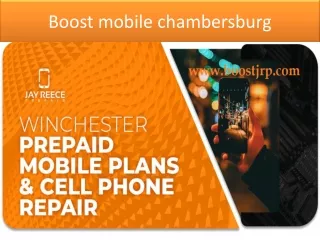 Boost mobile phone repair