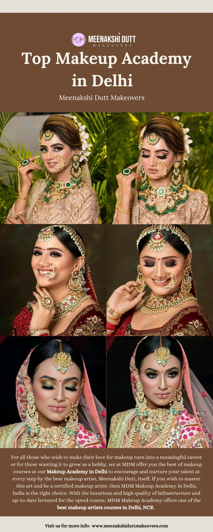 top makeup academy in delhi meenakshi dutt