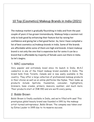 10 Top (Cosmetics) Makeup Brands in India (2021)-converted (2)