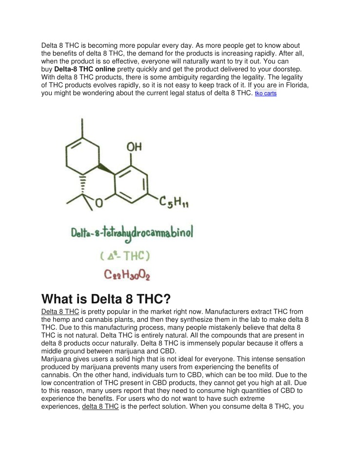 delta 8 thc is becoming more popular every