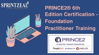 PRINCE2® 6th Edition Certification - Foundation Practitioner Training
