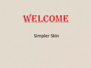 welcome