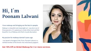 Makeup Artist Pune - Poonam Lalwani