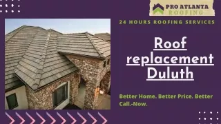 Roof replacement Duluth